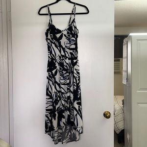 Tori Richard Hi/Low Midi Dress